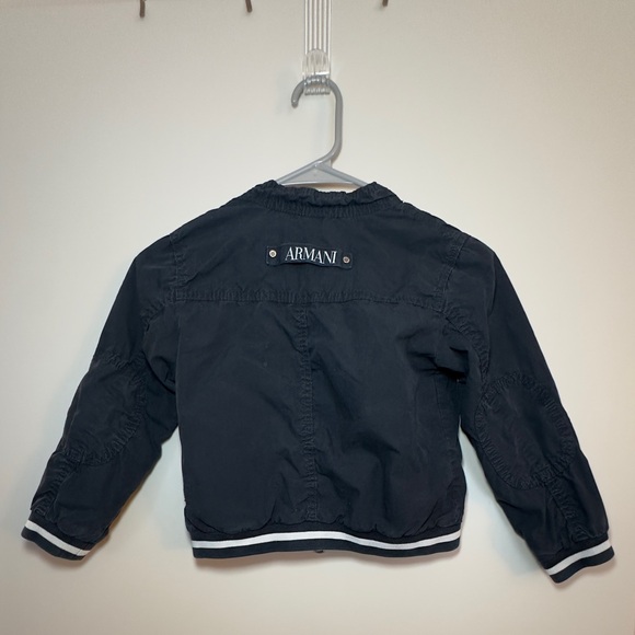 Armani Junior Navy kids jacket; size 5A(112cm) - Picture 2 of 4